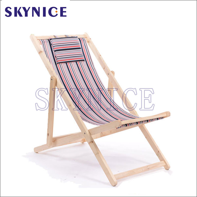 Outdoor Seaside houten strandstoel te koop